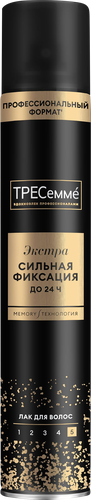 

Лак для волос ТРЕСемме Экстра сильная фиксация 400 мл
