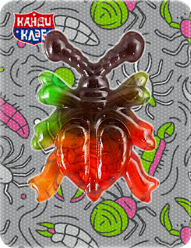 

Жевательный мармелад Канди Клаб Кринж Gummy 1 шт. 12 г