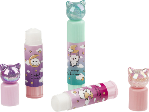 

Клей-карандаш Meshu Crystal Kitten 8 г 1 шт. в ассортименте