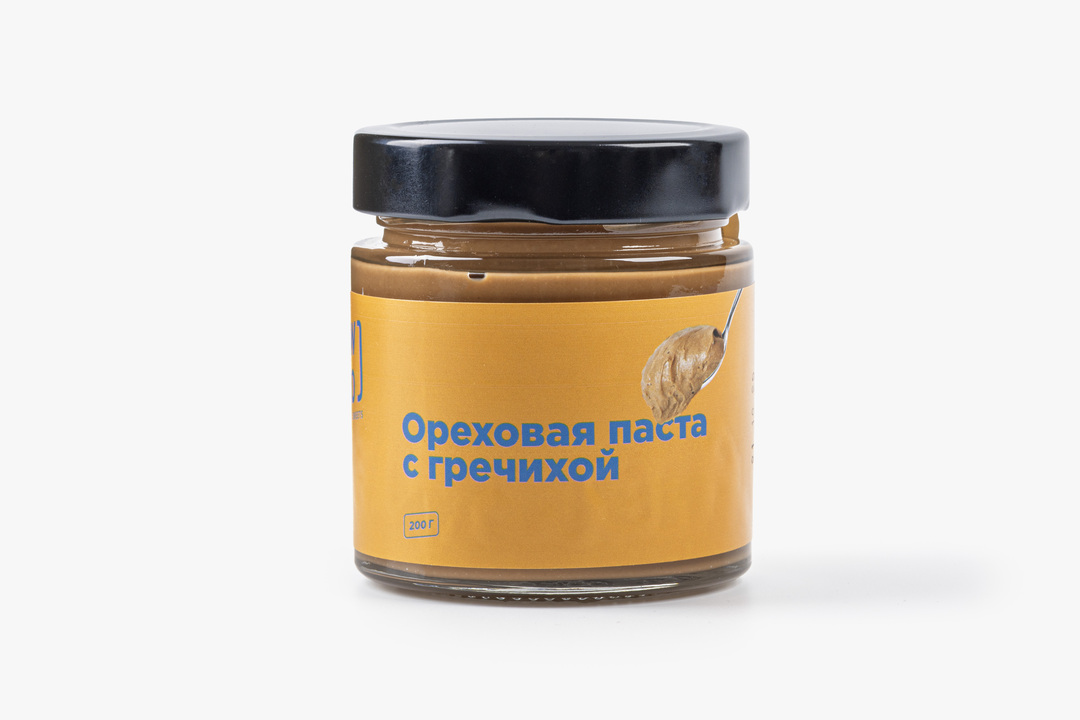 

Ореховая паста ВкусВилл гречишная 200 г
