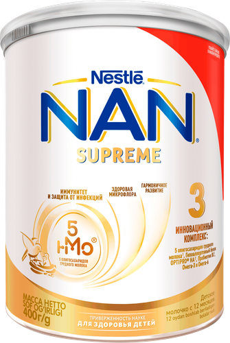 

Смесь Nestle Nan Supreme 3 для детского питания 400 г