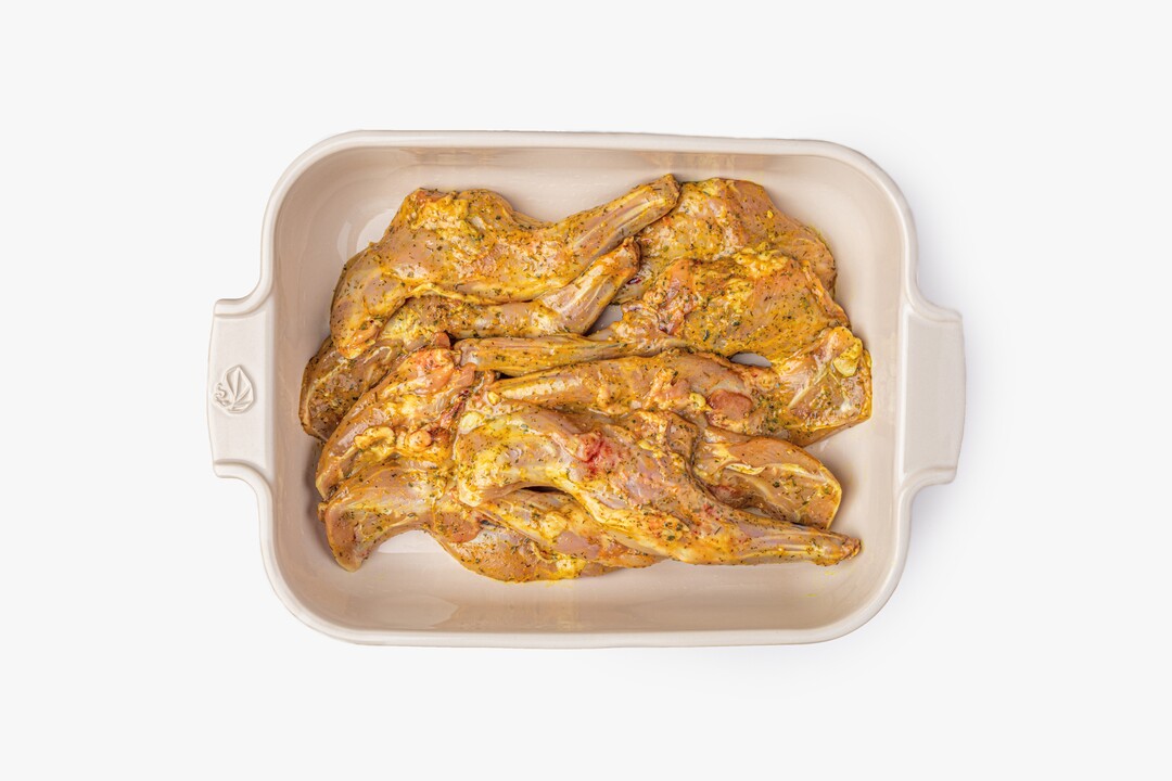 

Лопатка кролика ВкусВилл в маринаде 800 г