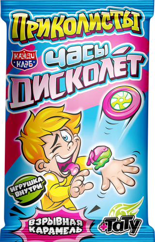 

Взрывная карамель с тату Канди Клаб Приколисты 1 г, 1 шт., цвет в ассортименте