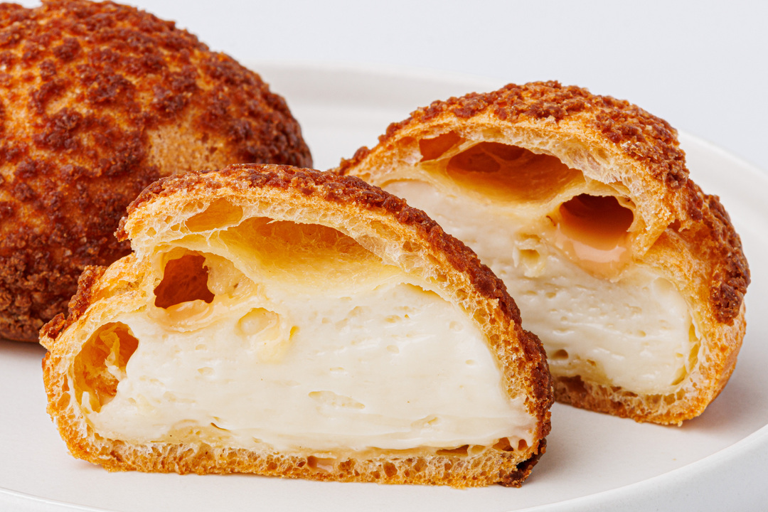 

Пирожное Шу ВкусВилл с карамелью замороженное 2 шт 100 г