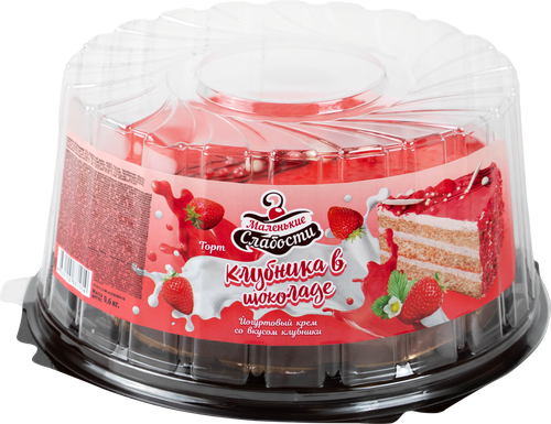 

Торт Маленькие слабости Клубника в шоколаде 600 г