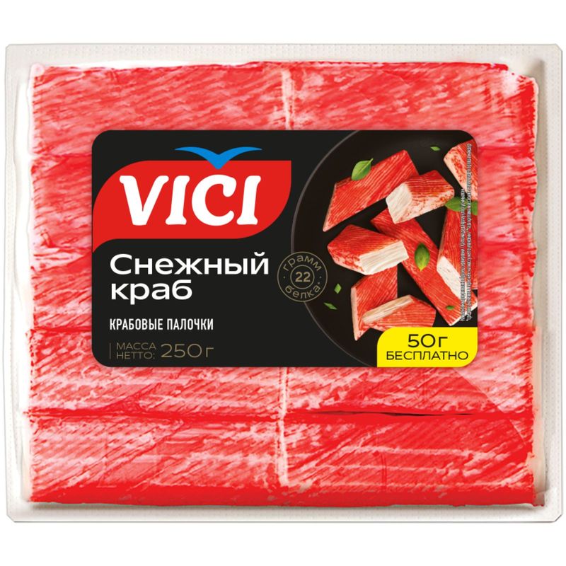 

Крабовые палочки Vici Снежный краб 250 г