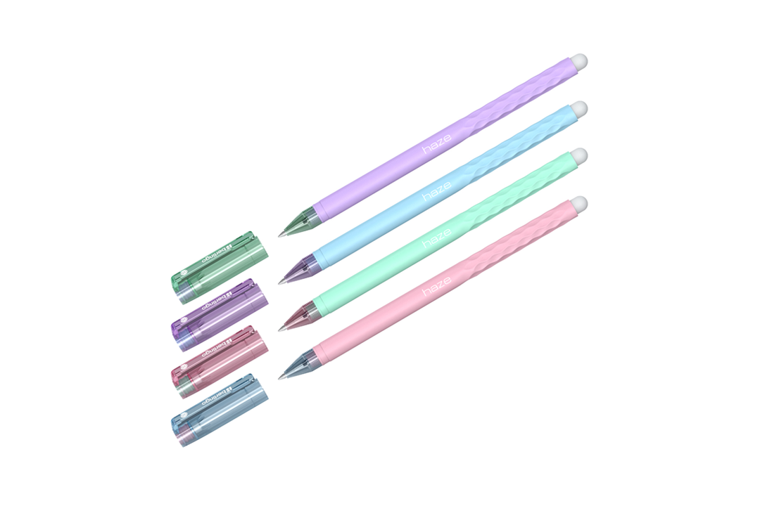 

Ручка гелевая пиши-стирай Berlingo Haze синяя 0,5 мм в ассортименте