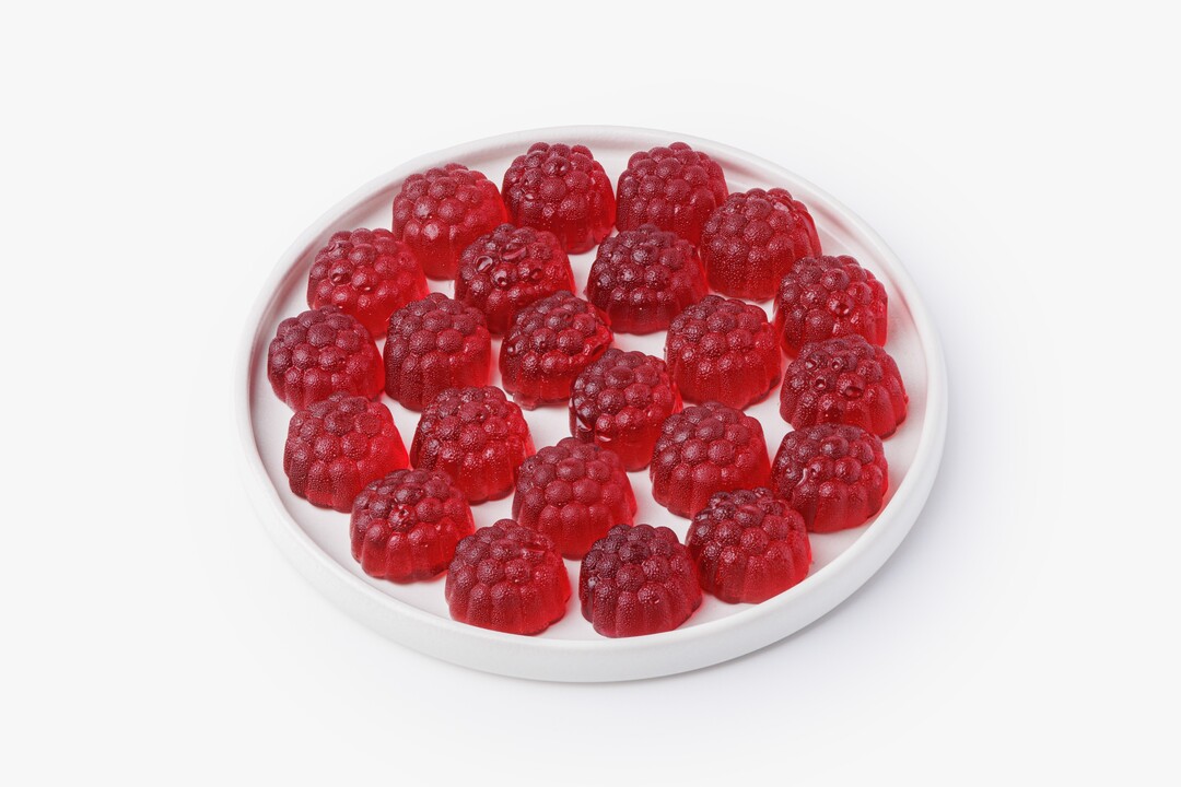 

Мармелад ВкусВилл жевательный Малиновый с соком 240 г