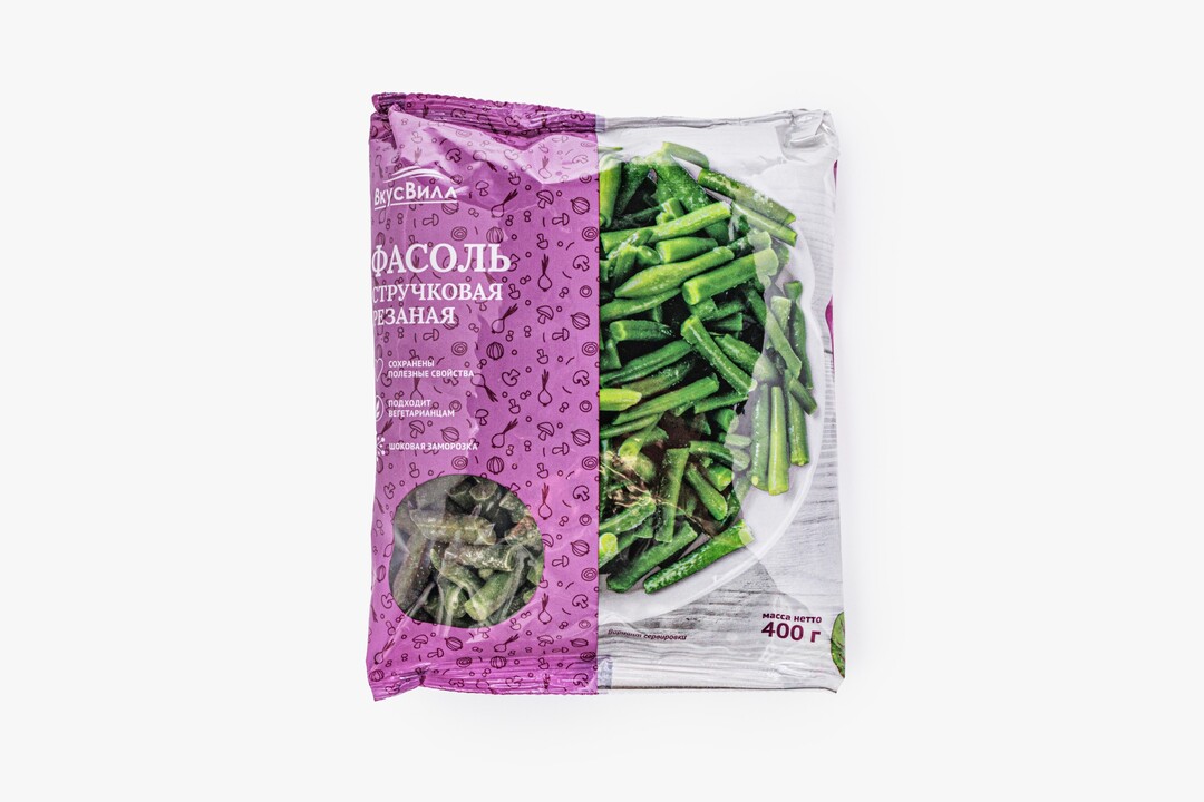 

Фасоль стручковая свежезамороженная