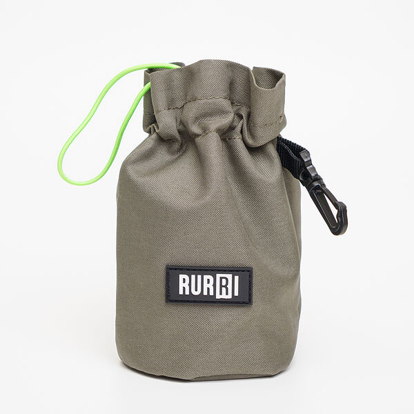 Сумка для лакомств RURRI для кошек и собак, зеленая