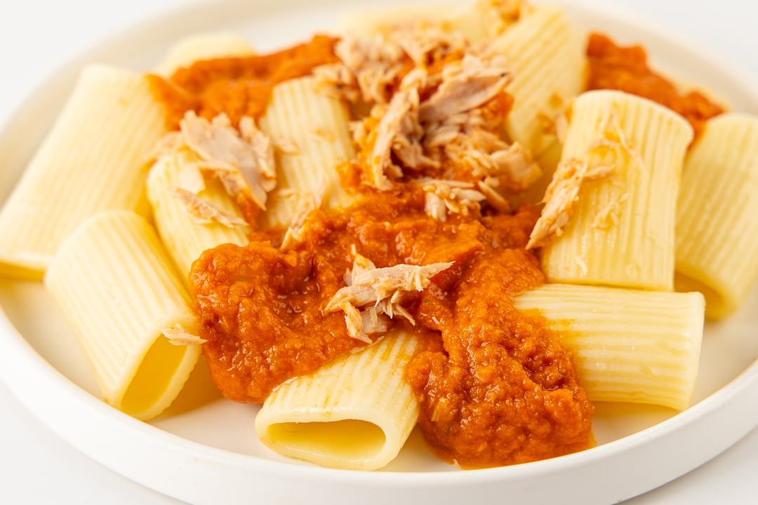 

Паста ВкусВилл Алла Маринара Фьордимонте с тунцом 250 г