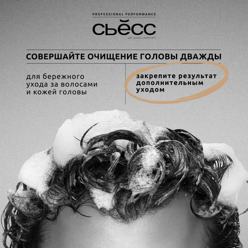 

Шампунь-бальзам мужской Сьёсс Control&Care 2 в 1 для нормальных волос 450 мл