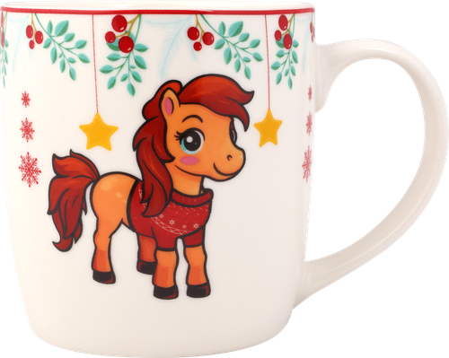 

Кружка Homeclub Символ года, с брелоком, фарфор, 350 мл, Арт. ED-c13