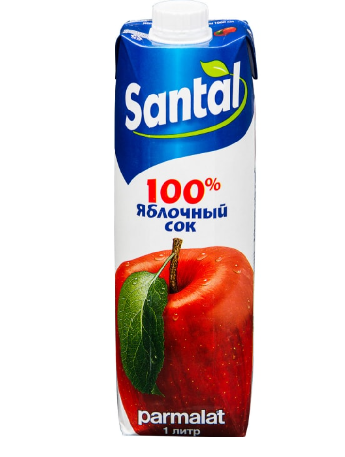 

Сок Santal Яблочный 1 л
