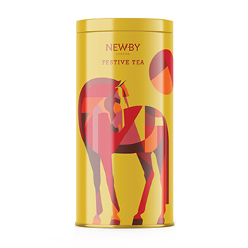 

Чай черный Newby Праздничный Год Лошади с миндалем 125 г