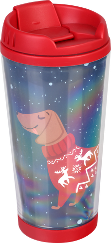 

Термокружка Actiwell 450 мл с двойными стенками 1 шт. WL001 дизайн в ассортименте