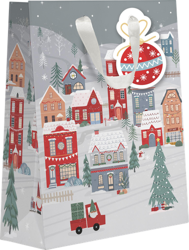 

Пакет подарочный City Home Trade Мишкина клюква 31 х 26 х 11 см дизайн в ассортименте