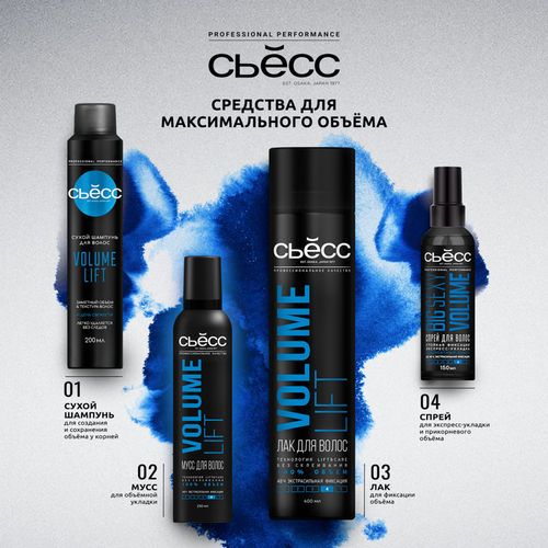 

Шампунь Сьёсс Full Hair 5 для тонких волос лишенных густоты 5-кратный эффект 450 мл