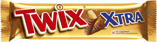 

Шоколадный батончик Twix Xtra с карамелью и печеньем 82 г