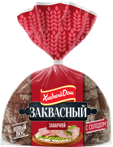 

Хлеб Хлебный дом Заквасный с солодом в нарезке 350 г