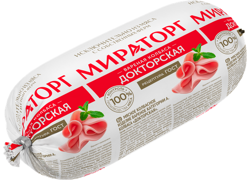 

Колбаса варёная Докторская Мираторг 400 г