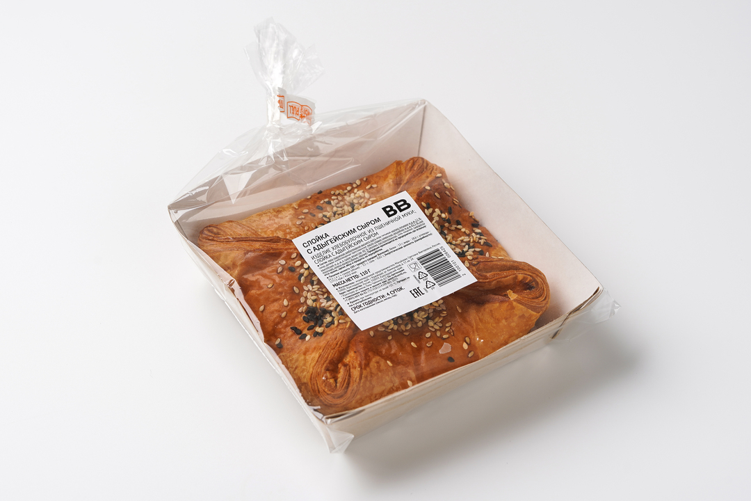 

Слойка ВкусВилл с адыгейским сыром 110 г