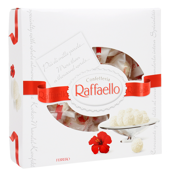 

Конфеты Raffaello с цельным миндальным орехом в кокосовой обсыпке 240 г