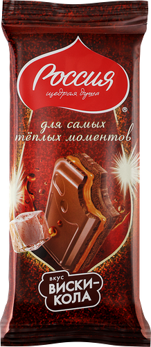 Шоколад молочный Россия - Щедрая душа! Виски-кола 204 г