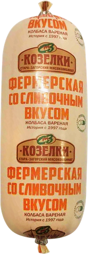 

Колбаса вареная Козелки Фермерская сливочная вес