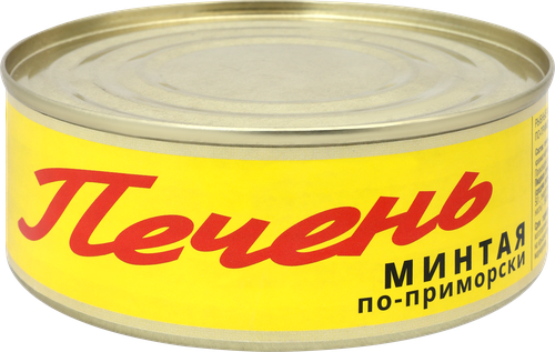 

Печень минтая Южморрыбфлот По-приморски 240 г
