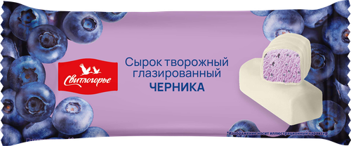 

Сырок Свитлогорье глазированный черника 16% 40 г