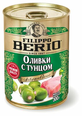 Оливки Filippo Berio с тунцом 300 г