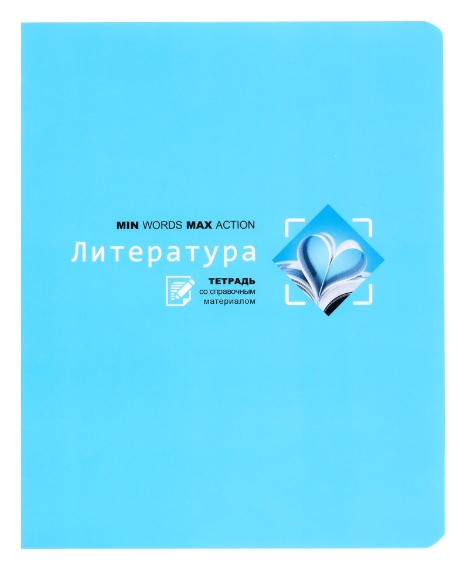 

Тетрадь предметная BG Литература А5 линейка 40 листов