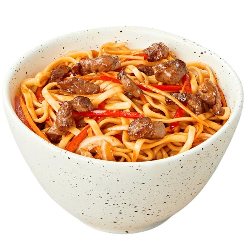 

Вок Dostaевский с говядиной и лапшой удон 320 г