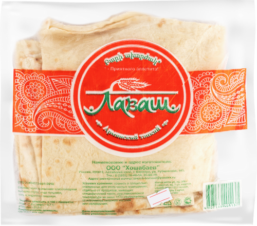 

Лаваш Хошабаев Армянский тонкий 3 шт. х 120 г