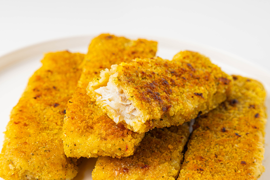 

Филе минтая ВкусВилл в панировке с петрушкой, тимьяном и орегано замороженное 300 г