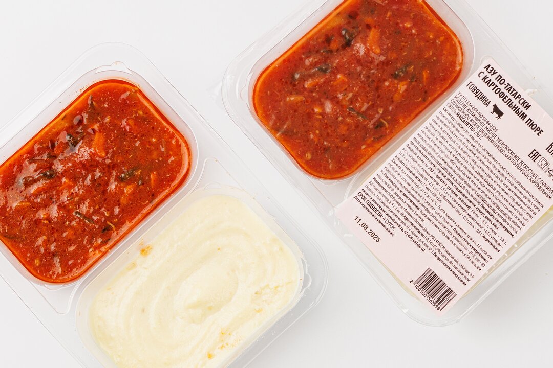 

Азу ВкусВилл по-татарски с картофельным пюре 230 г