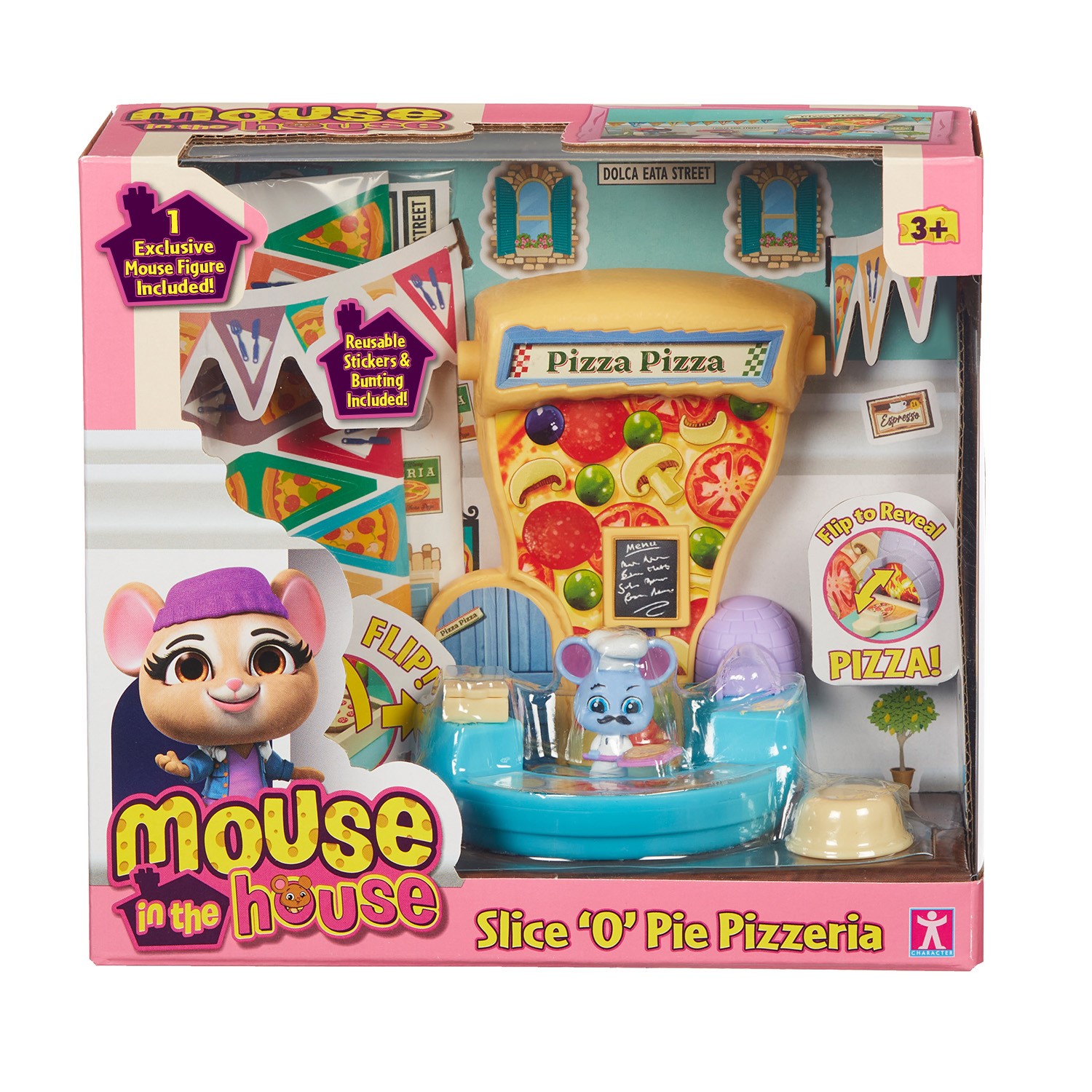 

Игровой набор Mouse in the House Пиццерия Маусвилль 3+