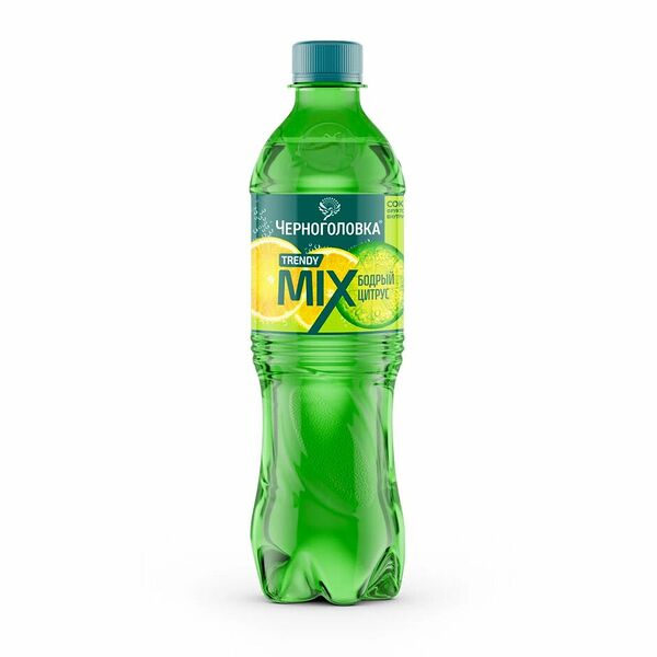 Напиток Черноголовка Trendy Mixes Лимон-лайм-лемонграсс 0.5 л