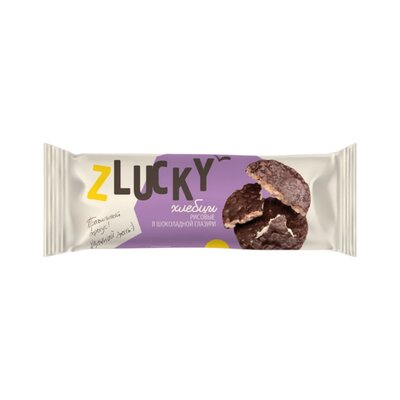 Хлебцы хрустящие Z Lucky рисовые в шок глаз 55г