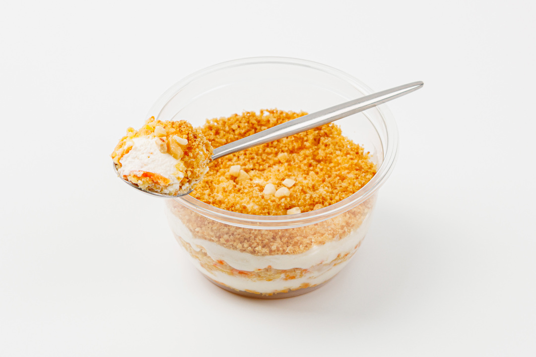 

Десерт замороженный в банке Морковный, кафе