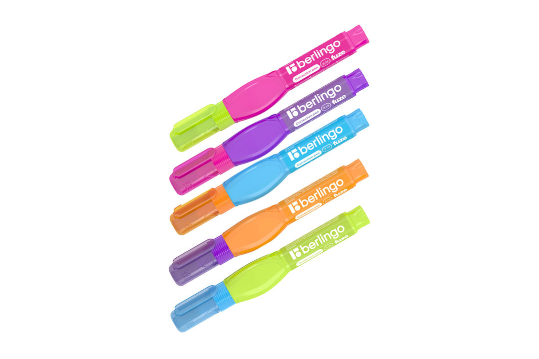 

Корректор-карандаш Berlingo Fuze металлический наконечник 8 мл, цвет в ассортименте