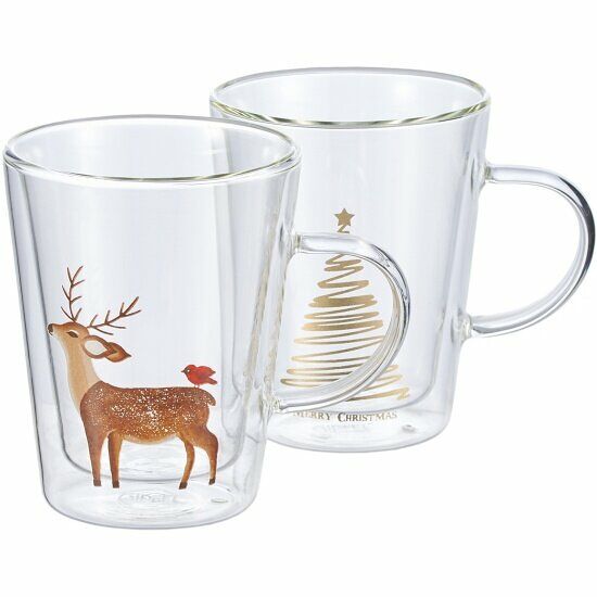 Набор кружек Gipfel Christmas Star 52499 350 мл 2 предмета