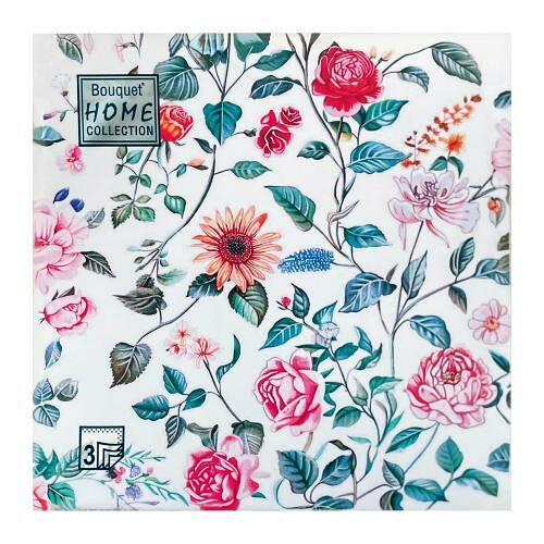 Бумажные салфетки Bouquet Home Collection калейдоскоп 33x33 см 20 шт.