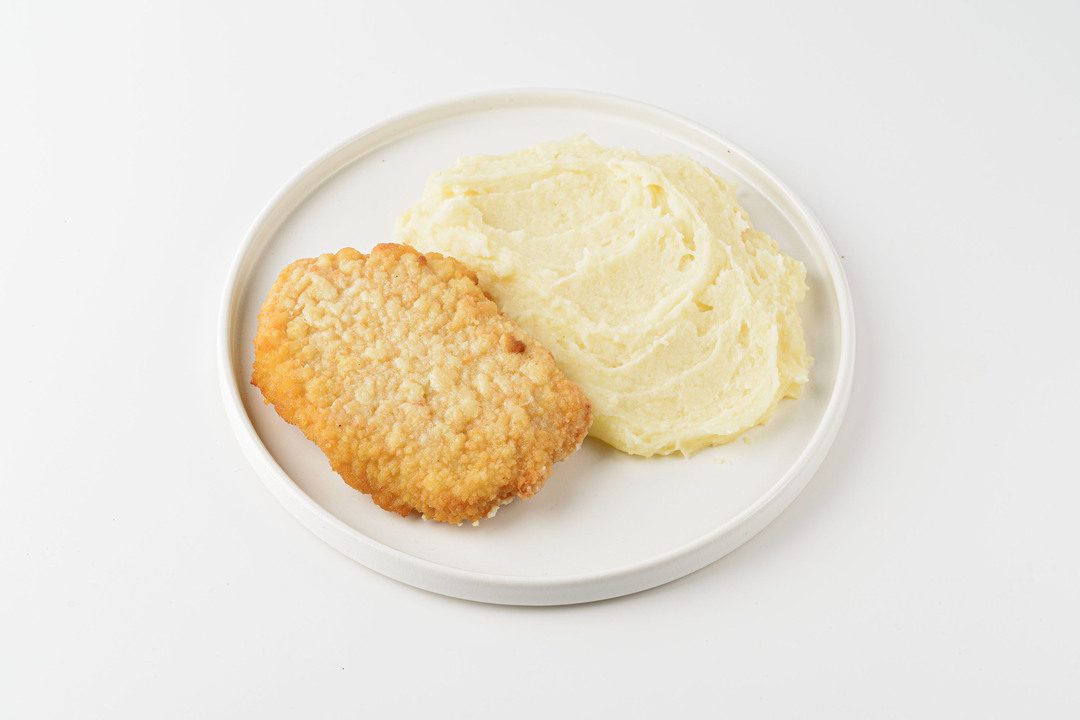 

Шницель куриный с картофельным пюре 270 г