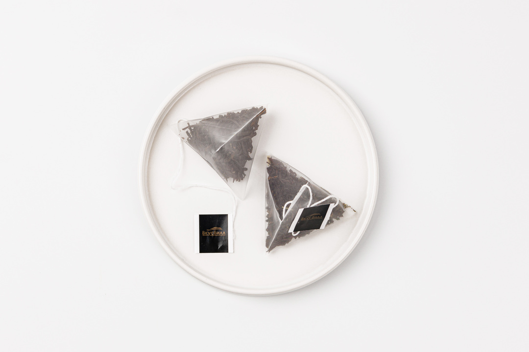 

Чай черный ВкусВилл с мятой в пирамидках 40 г