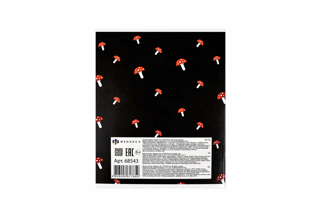 

Тетрадь Феникс+ Герои с характером А5 клетка 1 шт. в ассортименте 48 листов