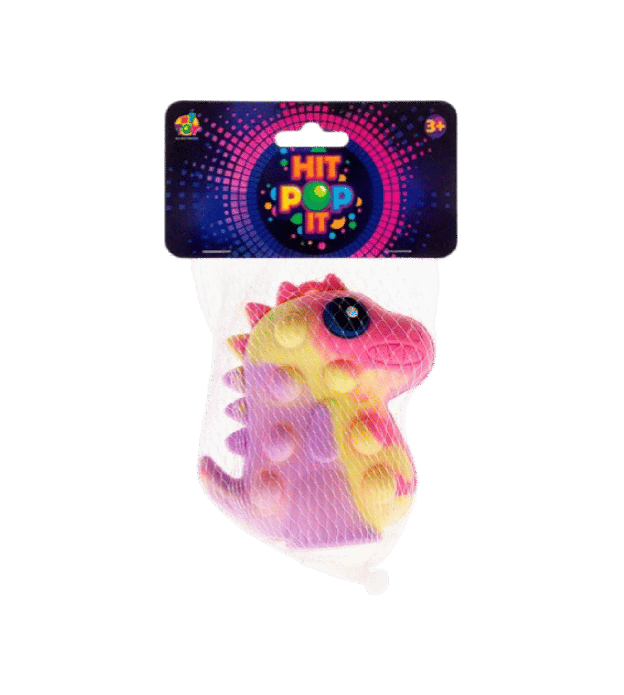 

Игрушка-антистресс 1Toy Жмяка Hit Pop It Динозавр цвет в ассортименте 1 шт