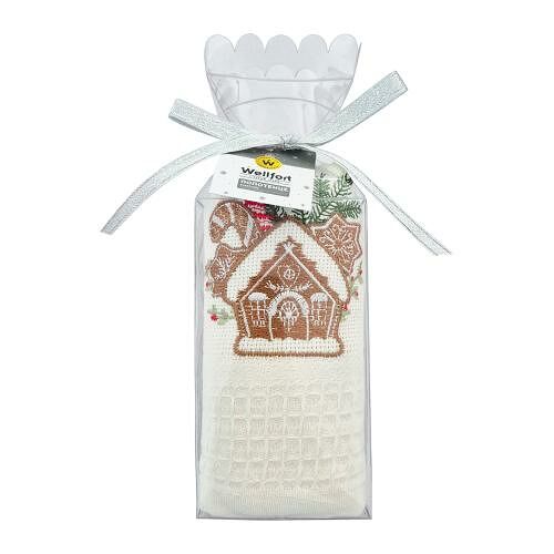 Полотенце Wellfort вафельное в подарочной упаковке 45х70 см