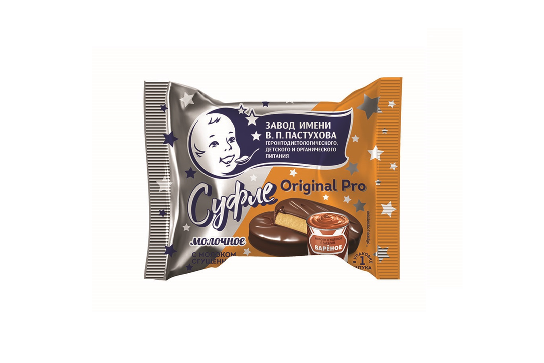 

Суфле молочное Завод имени В.П.Пастухова с вареной сгущенкой в молочном шоколаде 30 г